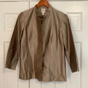 Kate Hill Silk Blazer 10 Petit